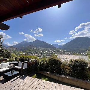 Chalet Serre-Chevalier Vue Montagne Leilighet Puy-Saint-Pierre Exterior photo