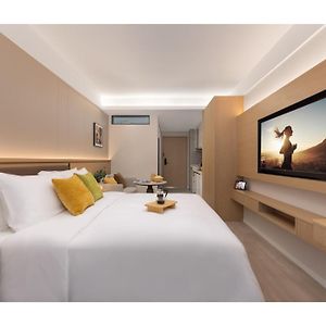 Citadines Jiangbei Wondercity Nanjing Hotell Pukou Exterior photo