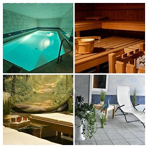 Pool & Sauna Wellness Charming Swiss Style Chalet! Leilighet Salouf Exterior photo