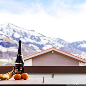 Gruyere Alpes Appartement 3 Chambres Bbq Parking Neirivue Exterior photo