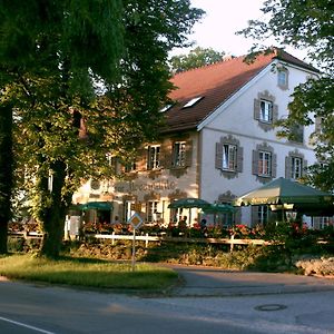 Gasthaus Zur Moosmuhle Hotell Huglfing Exterior photo