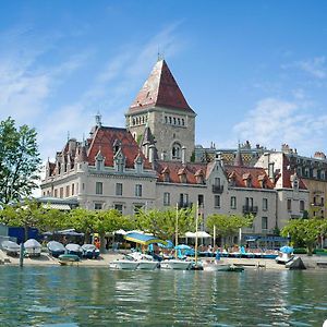 Chateau D'Ouchy Hotell Lausanne Exterior photo