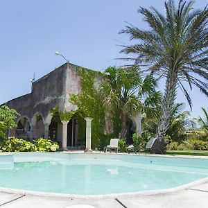 Hacienda Tepich Casa Vargas Hotell Mérida Exterior photo