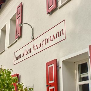 Zum Alten Hauptmann Hotell Grossfahner Exterior photo