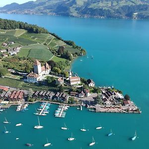 Hotel Seaside Spiez Exterior photo