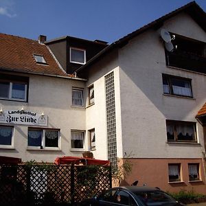 Landgasthof Zur Linde Hotell Munchhausen Exterior photo